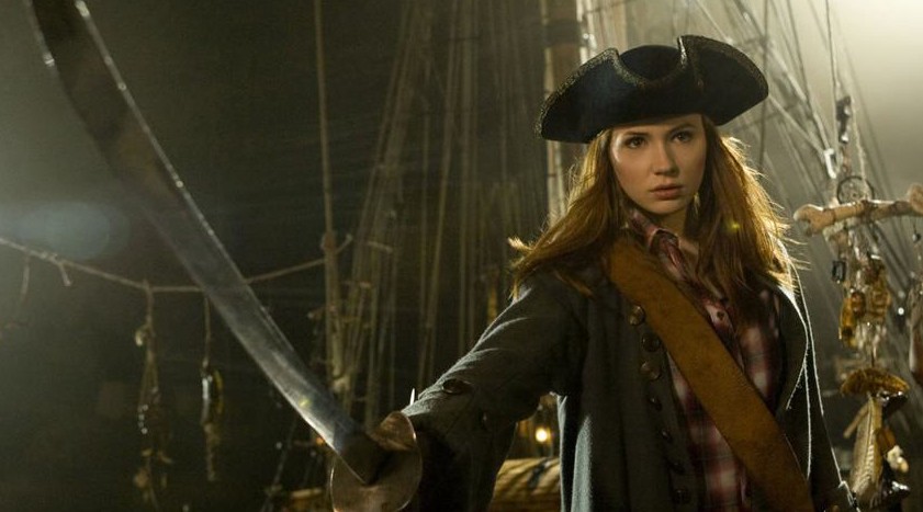 Doctor Who Season 6 Curse of the Black Spot Amy Pond Karen Gillen Pirate