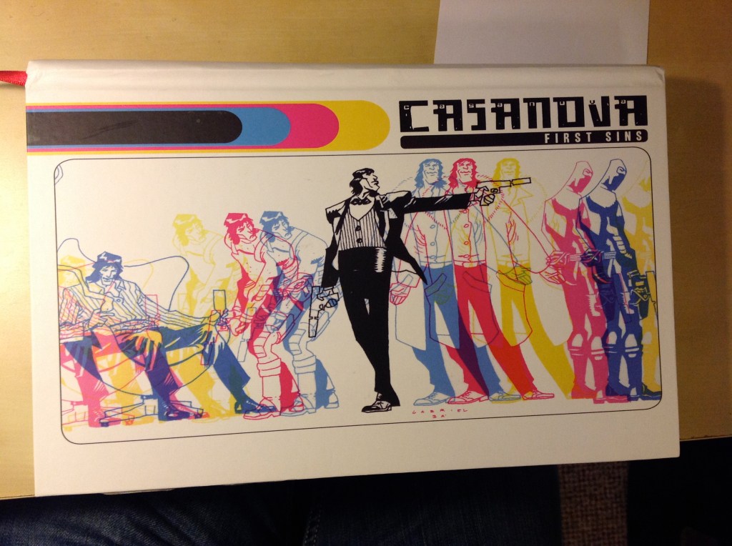 Casanova Custom Bound Edition Matt Fraction Gabriel Ba Fabio Moon - Front Cover
