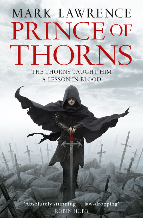 Prince of Thorns Mark Lawrence 2011 HarperCollins Voyager cover