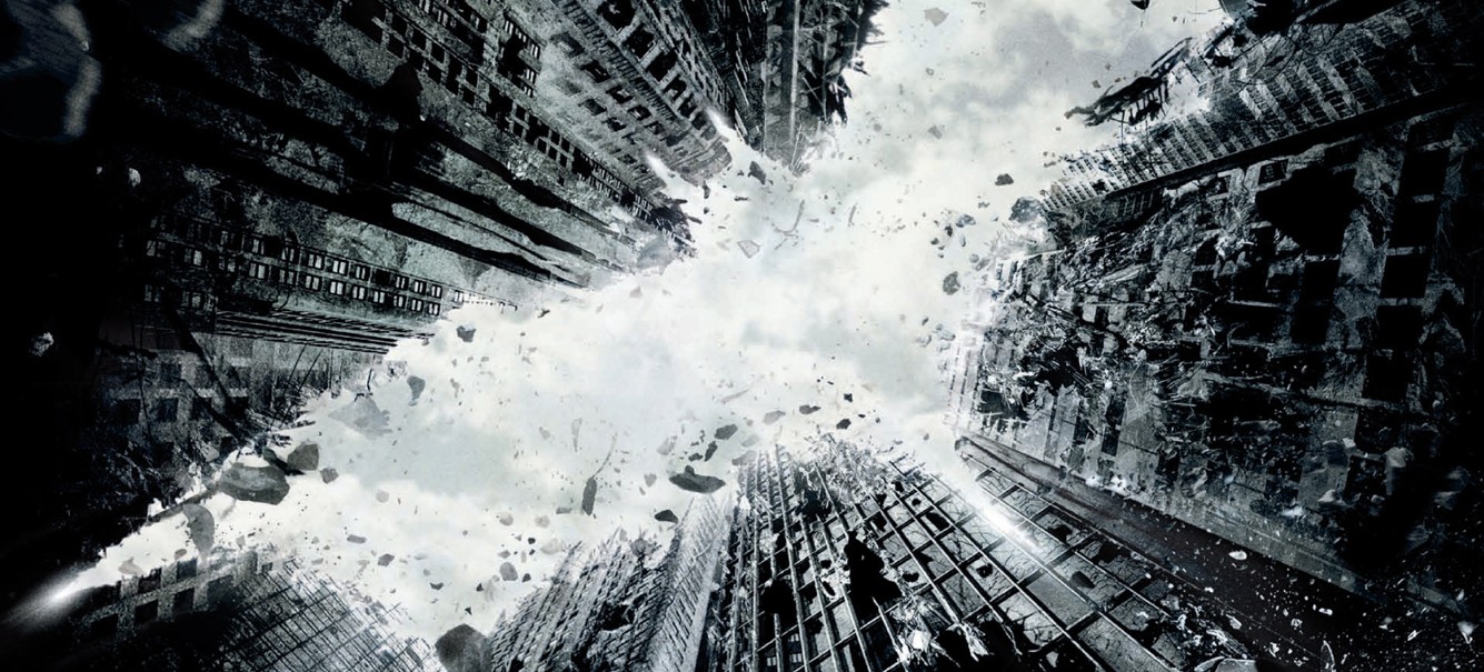 The Dark Knight Rises Teaser Poster Christopher Nolan 2012 Batman Christian Bale