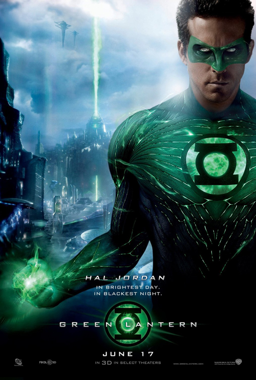 Green Lantern Movie Poster 2011 Ryan Reynolds