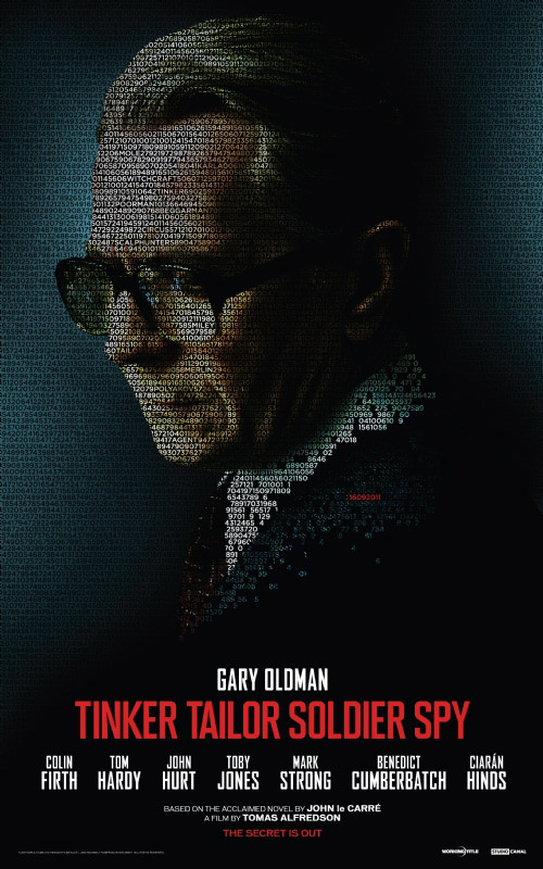 Tinker Tailor Soldier Spy Movie Poster 2011 Gary Oldman Tomas Alfredson John Le Carre